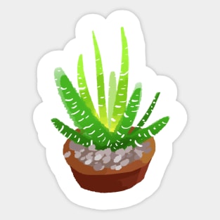 A succulent idea Sticker